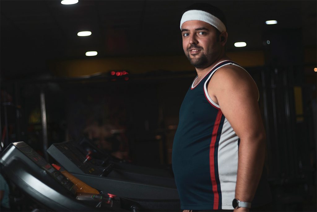 hombre haciendo deporte